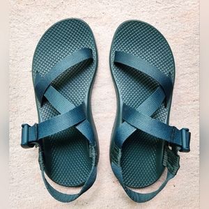 Women's Chaco Monochrome size 7 in Sea Pine (Altered Straps, see description)